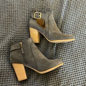 Call it Spring Ankle Boots with Buckle Vegan Leather